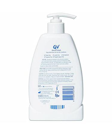 Ego QV Wash Pump 500ml - Gentle & Moisturizing Body Wash - Buy Online on GoSupps.com