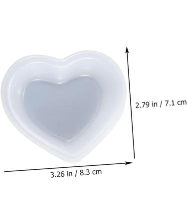 Tofficu 6 Pcs Dish Silicone Mold Molde De Para Resina Square Tray Keychain Mold Diy Plate White - Buy Online on GoSupps.com