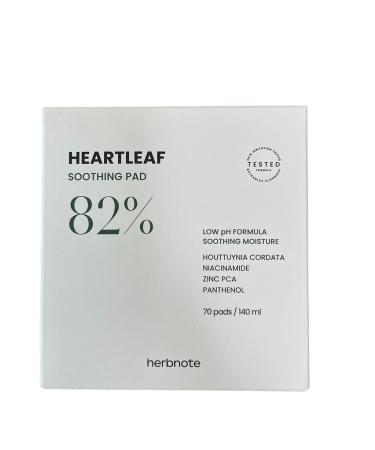 Heartleaf Soothing Moisture Pad - 80% Heartleaf & Niacinamide for Acne Relief - 70 Pads | International Shipping - Buy Online on GoSupps.com