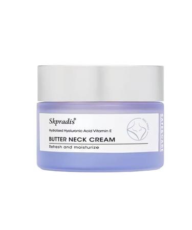 Neck Firming Cream Tighten & Lift Neck Firming Cream 4% Cupuacu Butter and Hydrolyzed Hyaluronic Acid Anti-Aging Neck Creams With Pro-Active Repair Firming Complex Suitable for All Skin Types 1.7 oz