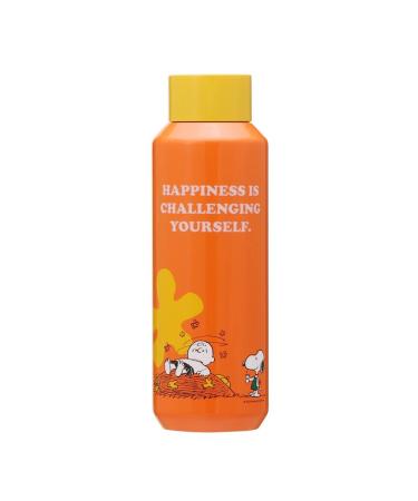 STARBUCKS PEANUTS Japan Limited Stainless Bottle Orange PEANUTS Charlie Brown 473ml
