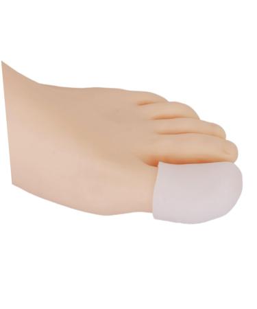 HEALEEP Toe Straightener & Bunion Spreader Gel Protectors - Foot Dilator & Thumb Protector for Bunion Relief - White Toe Separator pair - Buy Online on GoSupps.com