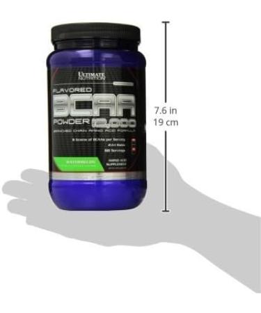 Ultimate Nutrition BCAA Powder - Caffeine-Free Amino Acid Supplement 60 Servings 12 000 mg Branched Chain Amino Acids (Orange Flavor - Buy Online on GoSupps.com