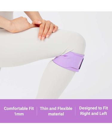 Heybody Slim Air Knee Brace | Knee Pain Relief & Patella Protection Support | Ideal for Hiking, Soccer, Basketball, Running, Yoga & More | Medium Gray - Buy Online on GoSupps.com