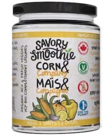 Savory Smoothie Corn and Company Ready to Drink Veggie Smoothie Shot 60 mL (9-Pack)