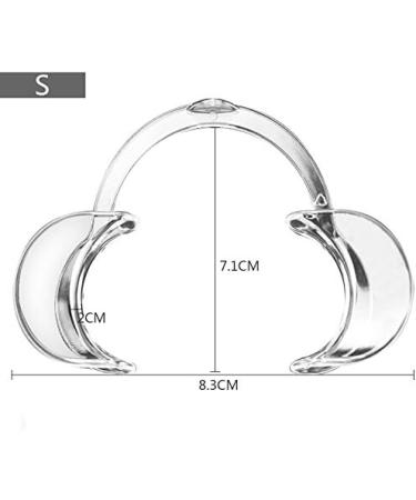 BEIEM 3-Piece Autoclavable Teeth Whitening & Cheek Retractor - Dentist Mouth Opener for Repeated Use | International Shipping Available - Buy Online on GoSupps.com