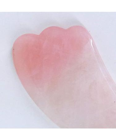EXCEART Gua Sha Facial Tools - Rose Quartz & Jade Scraping Board for Crystal Healing & Skin Care - Buy Online on GoSupps.com