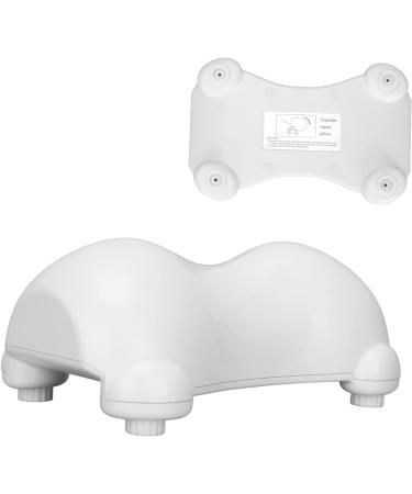 Ininosnp Samnuerly Ergonomic Neck Tractor | Adjustable Spine Massager for Neck Pain Relief | Flexible Support (Bianco) - Buy Online on GoSupps.com