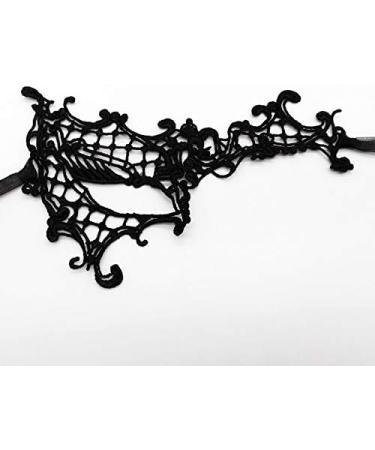 Fremskre Handmade One-eyed Styling Luxury Lace Masquerade Mask for Women - Buy Online on GoSupps.com