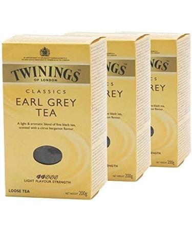  Twinings Twinings Earl Grey Tea 200g Loose Tea 3 Pack - Buy Online on GoSupps.com