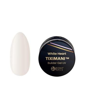 Divine Nails Tiximani White Heart Builder Gel 15 ml