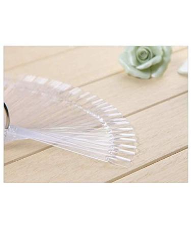 100 Piece Nail Polish Color Cards - Transparent Nail Art Templates & Chopsticks for Artificial Nails - Buy Online on GoSupps.com