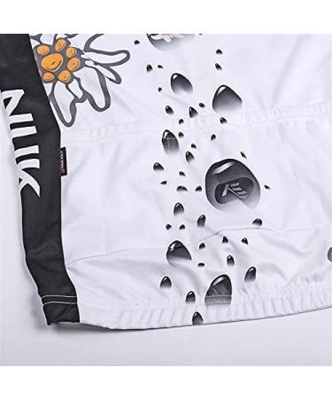 Buy Nuckily Ladies Bike Brief Set - Breathable Cycling Jersey & 3D Seat Cushion Wheel Pants - Outdoor Sports MTB Clothing - Size M (155/160 cm 50/55 kg) - Buy Online on GoSupps.com