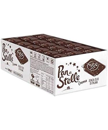  Pan di Stelle Pan di Stelle - 126 single portion of hazelnut and cocoa health cream with 15g biscuit grain - Buy Online on GoSupps.com
