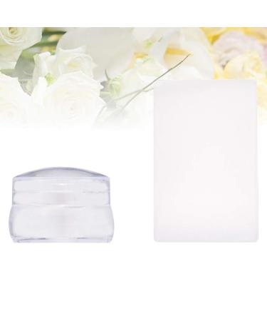 Lurrose Jelly Nail Art Stamp Set | Clear Stamp Tool for Manicure & Nail Accessories | Perfect for Nail Stamping Kits - Buy Online on GoSupps.com
