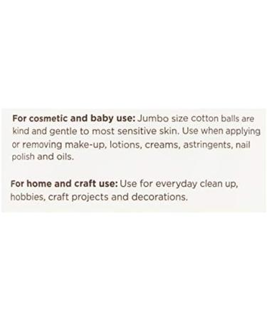 Equate Beauty Cotton Balls - Large Jumbo Size - 400 Count Pack - 1 Pack - Buy Online on GoSupps.com