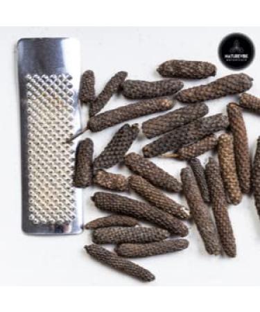 Naturevibe Botanicals Long Pepper Whole (100gm) - Authentic Indian Spice - Buy Online on GoSupps.com