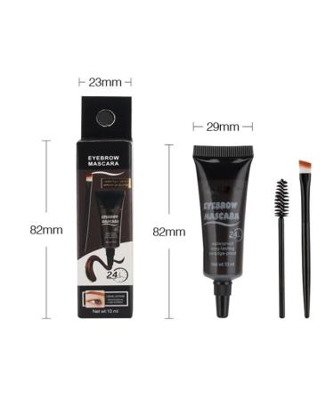 Eyebrow Tinting Cream - Long Lasting Waterproof Definition Kit with 2 Brushes | Natural Tint for 24-Hour Wear - Buy Online on GoSupps.com