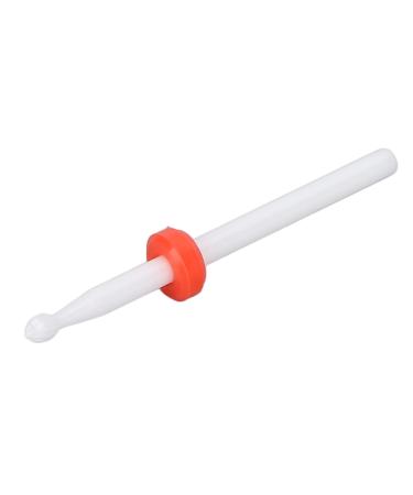 Replacement Bit for Nail Drill Cuticle Drill Small Ball Shape Ceramic with Box for Household Use red-F Ceramic Manicure Drill Bits Nail Drill Bit Nail File DIY Nail Design Tool for Personal/Salon