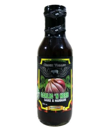 Croix Valley Garlic N Herb Sauce and Marinade