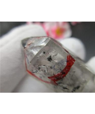 Rare! Natural Clear Quartz Movable Water Gall Stone Reiki Fengshui Crystal Stones Natural Stone and Minerals