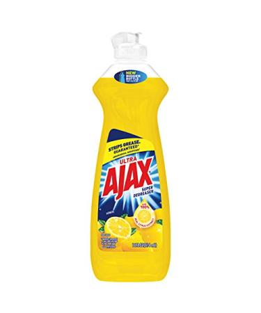 Ajax Dish Soap Non-Concentrated Lemon Scent 14 Pack of 20