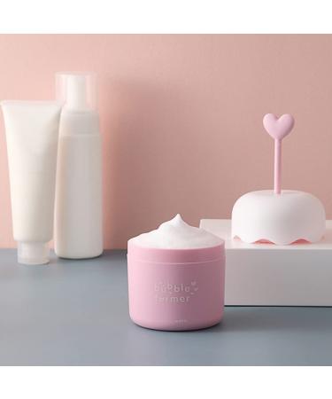Face Wash Foam Maker | Pink Facial Cleanser Foam Whip Bubble Tool | Deep Skin Care Cleaner for Home & Travel - Buy Online on GoSupps.com
