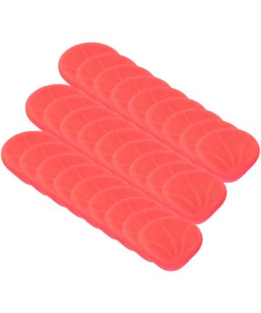 Beavorty anti-slip glasses ear handles hook 20 pairs of comfortable silicone glasses ironing tips sleeve holder glasses sunglasses glasses glasses slide accessories red