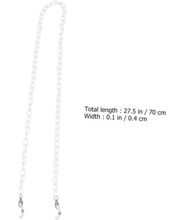 Shop Trendy Combined Face Mask Glasses - Korean Sunglasses with Lanyard & Acrylic Necklace - Stylish Double Purpose Masking Chain - Buy Online on GoSupps.com