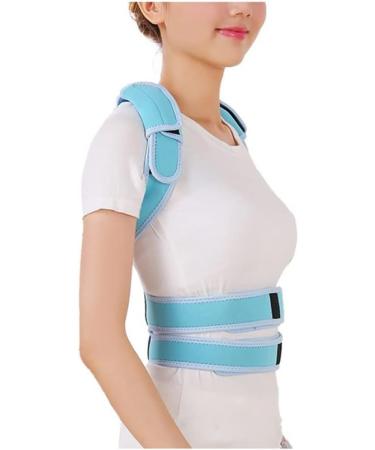Adjustable Posture Corrector Back Support & Shoulder Brace - Improve Posture for Men & Women (S Code Blue - Buy Online on GoSupps.com