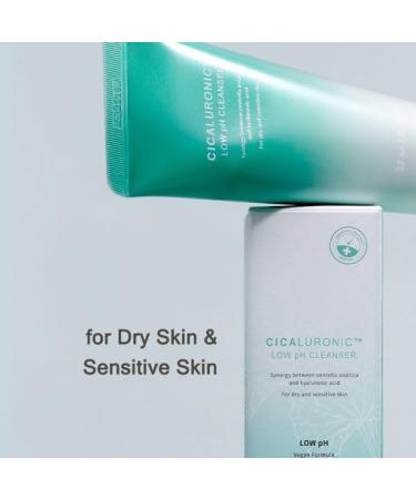 MIZON Cicaluronic Low pH Cleanser - Centella Asiatica & Hyaluronic Acid for Blemish Care | Natural Korean Skincare (120ml - Buy Online on GoSupps.com