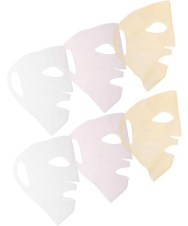 Mipcase 18pi ces Couvertures Silicone Pour Masques Faciaux R utilisables Support Pour Masques Optimise Absorption Des Soins Peau De Silicone Transparent Dor  - Buy Online on GoSupps.com