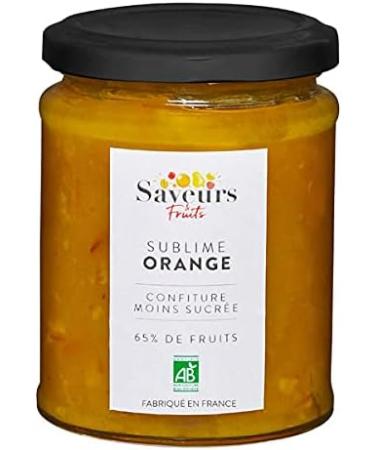 Saveurs & Fruits - Less Sweet Orange Jam 65% Fruit 310G - Sold per unit - Buy Online on GoSupps.com