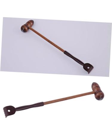 Healeved Head-Nacks Massager | Premium Hand & Body Massage Tool for Pain Relief | Stainless Steel Yoga Muscle Roller & Bamboo Massage Hammer - Buy Online on GoSupps.com