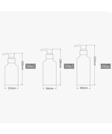 ZEOABSY 3 PiecesÂ Empty 100ml Black Aluminium Lotion Pump Bottle Aluminum Bottles with Black Pump Head Travel Metal Bottles for CosmeticÂ Shampoo Body Washing Gel Essential Oil Liquid Dispenser - Buy Online on GoSupps.com