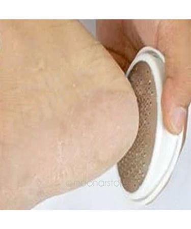 Professional Oval Egg Shape Foot File - Effective Corn Remover & Pedicure Tool for Soft Feet | Home Use Massage & Care - Buy Online on GoSupps.com