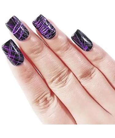 piuryue Nail Spider Gel Set Pulling Line Nails Art Silk 6 Pcs Line Painting Soak Wire Drawing Elasticity Off Design Lacquer Long Lasting DIY UV Nail Gel - Buy Online on GoSupps.com
