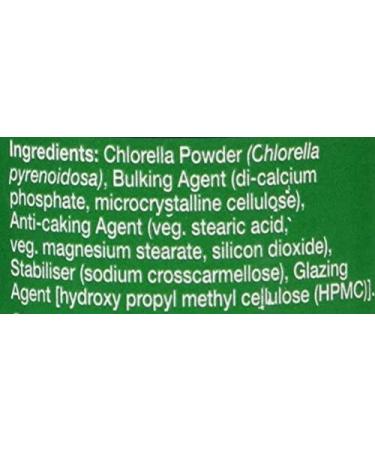 HealthAid Chlorella 550mg 60 Tablets - Natural Detox and Immune Support - Buy Online on GoSupps.com