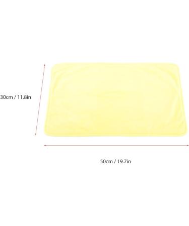 KIMISS Electric Graphic Heating Pad USB Ceiling Blanket for Comfortable Thermal Experience | Progressive Heating Technology | Home Use | Constant Yellow Color - Buy Online on GoSupps.com