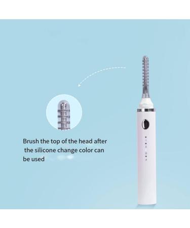 BOKIOESDE Fast Heating Electric Eyelash Curler No Preheating Required Equipped with Anti Scalding Silicone Cover to Prevent Burns Pink - Buy Online on GoSupps.com