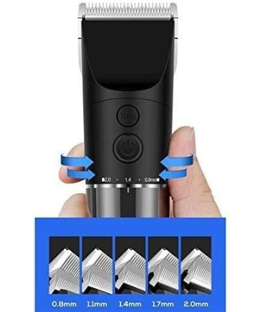 Premium Hair Clippers for Men - Cordless Rechargeable Hair Cutting Kit with 4 Guide Combs & Charging Stand - Perfect for Family Use - Buy Online on GoSupps.com
