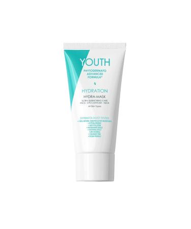YOUTHPHYTO DERMATO ADVANCED FORMULA - Hydra-Mask - Relaxing Cream Formula for Intense Facial Hydration 1.8 Oz