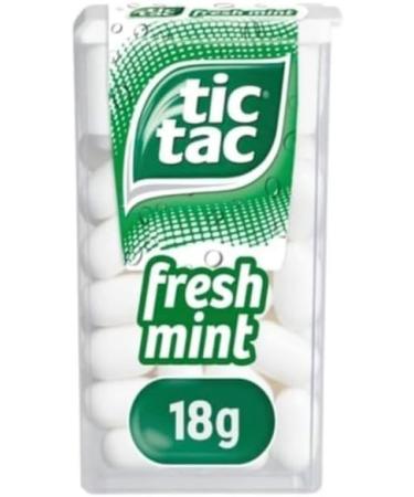 Tic Tacs Mints 4 Pack x 18G | Fresh Mints Sweets For On The Go Refreshment For refreshing moments Pocket Size Packs Travel Essentials - Buy Online on GoSupps.com