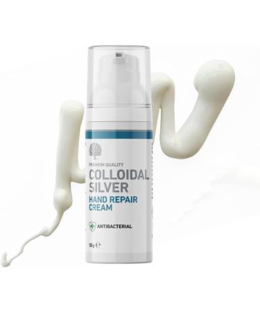 Nature's Greatest Secret Antibacterial Colloidal Silver Hand Repair Cream 50g - Buy Online on GoSupps.com