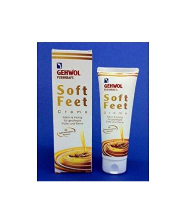 Buy 4x GEHWOL FUSSKRAFT Soft Feet Cream - Milk & Honey 125ml (Pack of 4) | International Shipping Available - Buy Online on GoSupps.com