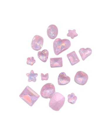 TQUXNGA 30Pieces Pointed Bottom Nail s For Nails Art Decorations Crystal Glass Stone Manicure Nail Decoration Part 14 mocha protein pow