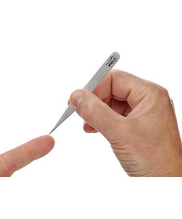 Bodyline Basics Precision Tweezer Set for Facial Hair Removal - Ideal for Eyebrows, Chin Hair, Splinters, and Ingrown Hairs - Buy Online on GoSupps.com