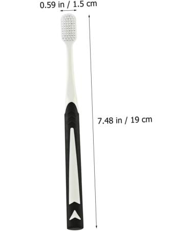 Adult Toothbrushes Set - 4 Pairs Soft Manual Travel Toothbrushes for Kids & Adults | Compact & Handheld Oral Care Accessories - Buy Online on GoSupps.com