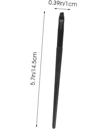 Baluue 12 Pcs Female Black Oblique Eyeliner Brush Ultra Thin Eyeliner Brush - Buy Online on GoSupps.com