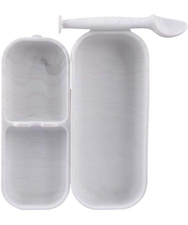 Suction Toddler Plate | BPA-Free Silicone Baby Dish | Pull-Apart Design for Travel | Microwave & Dishwasher Safe | Grey - Buy Online on GoSupps.com